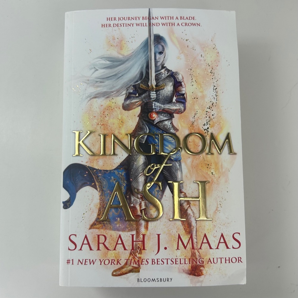 Kingdom of Ash UK by Sarah J. Maas Throne of Glass
